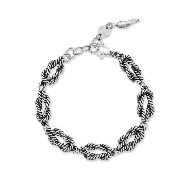 FLAT KNOT BRACELET צמיד כסף
