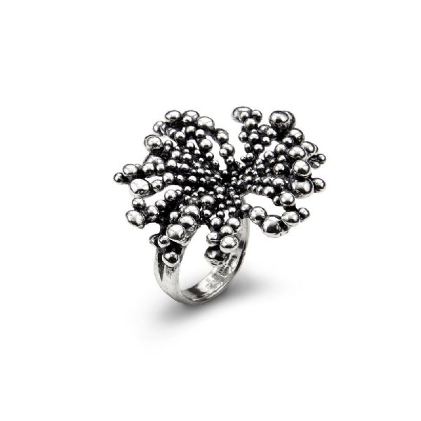 PERLAGE BIG RING טבעת כסף