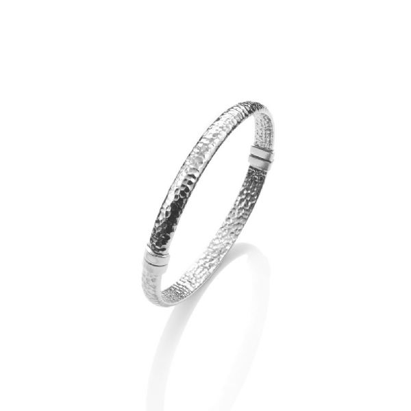 MOON ROCK SMALL BANGLE צמיד כסף MOON ROCK SMALL BANGLE צמיד כסף